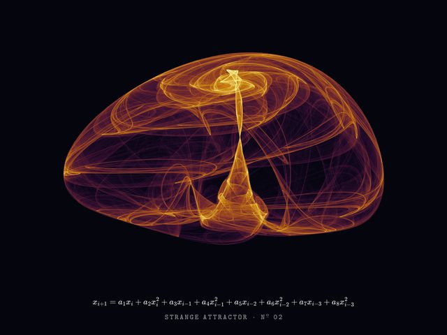 Strange attractor Nº 02